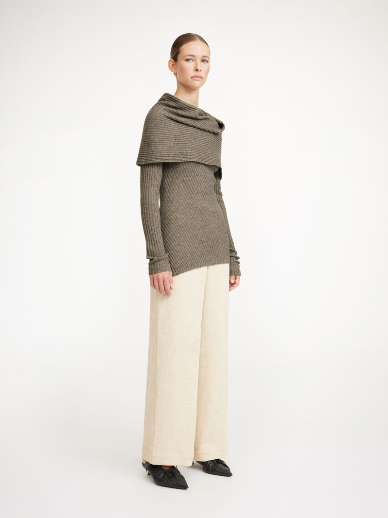 BY MALENE BIRGER Janeli wool-blend sweater outlook
