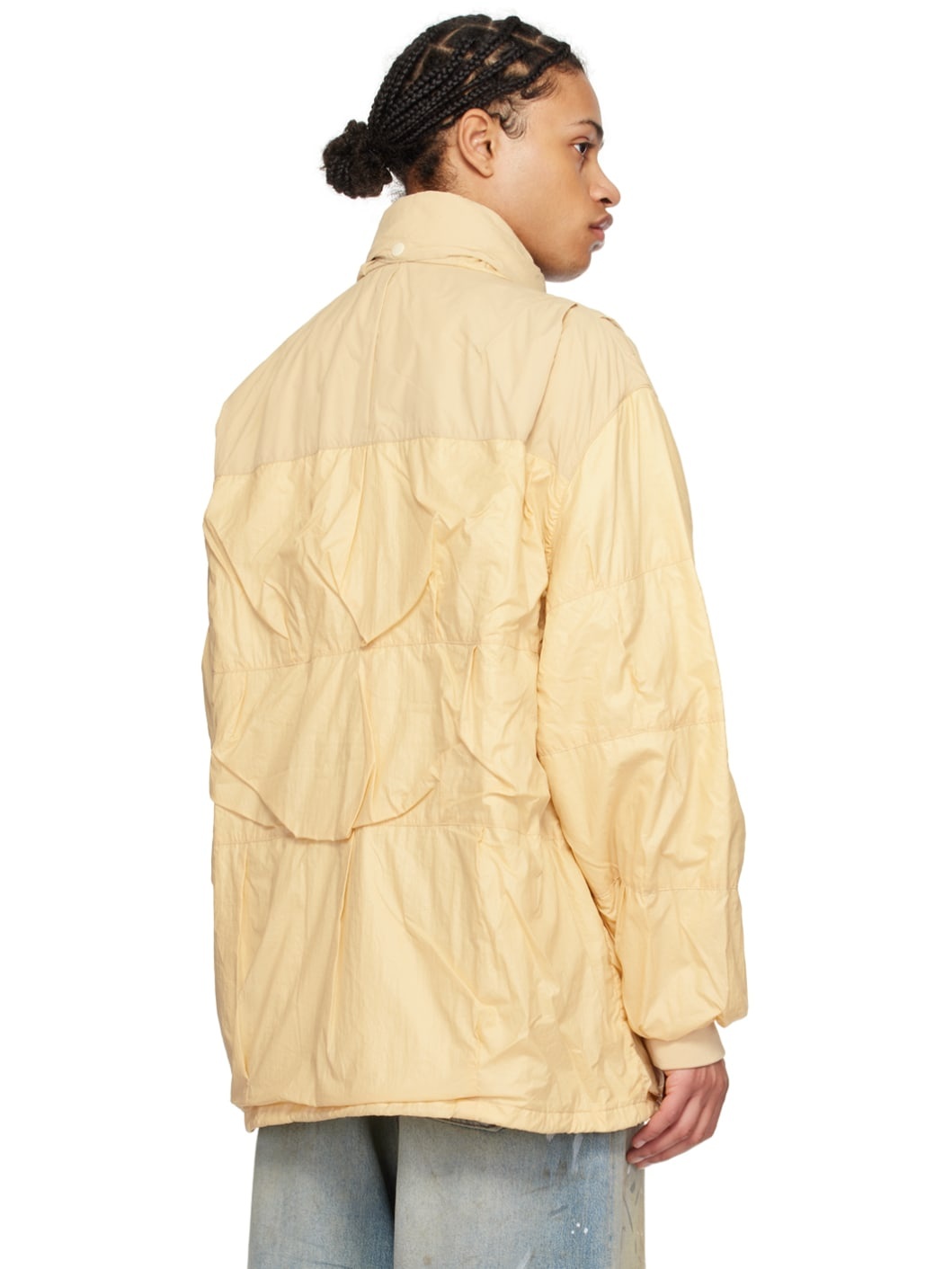 Yellow Exhaust Puffa Jacket - 3