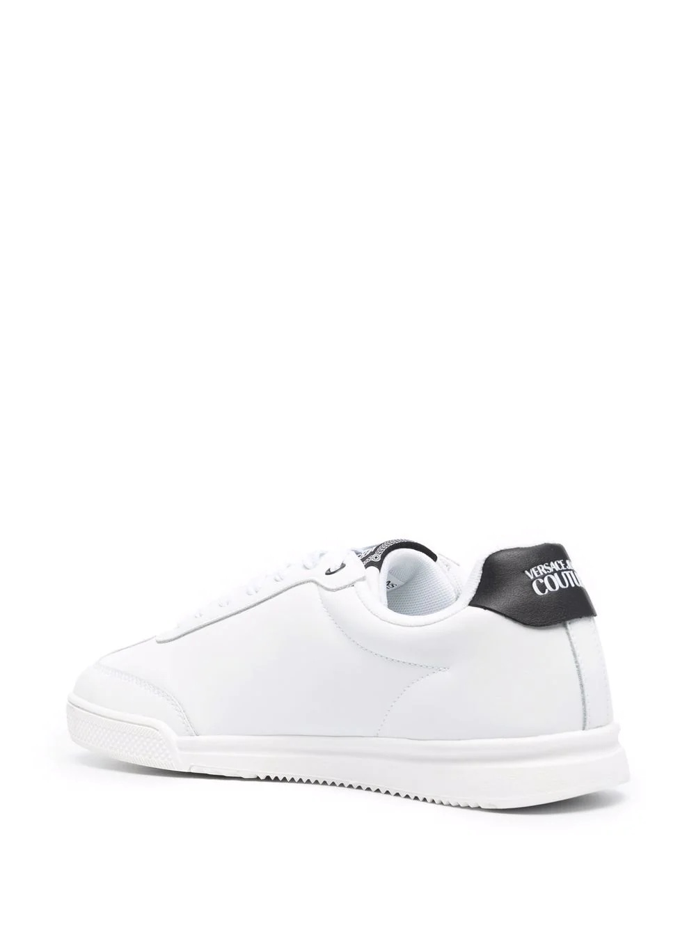 logo-print low-top sneakers - 3