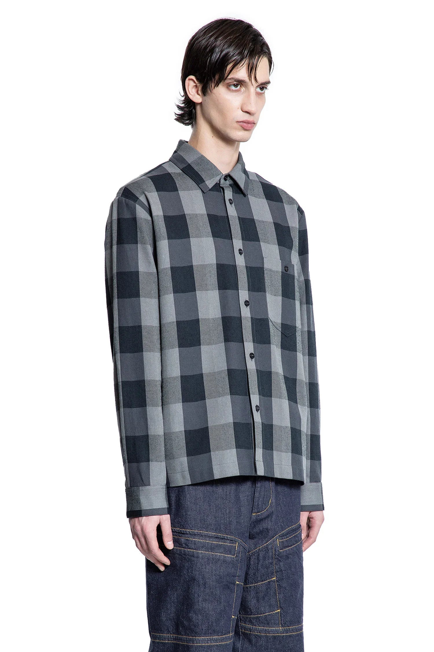 Mercedes-Benz-By-Nigo-Collaboration-Check-Wool-Shirt - 2