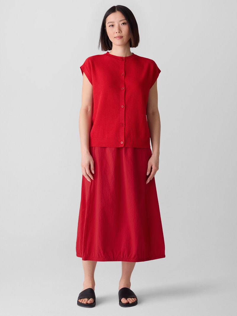 Organic Linen Cotton Vest 7