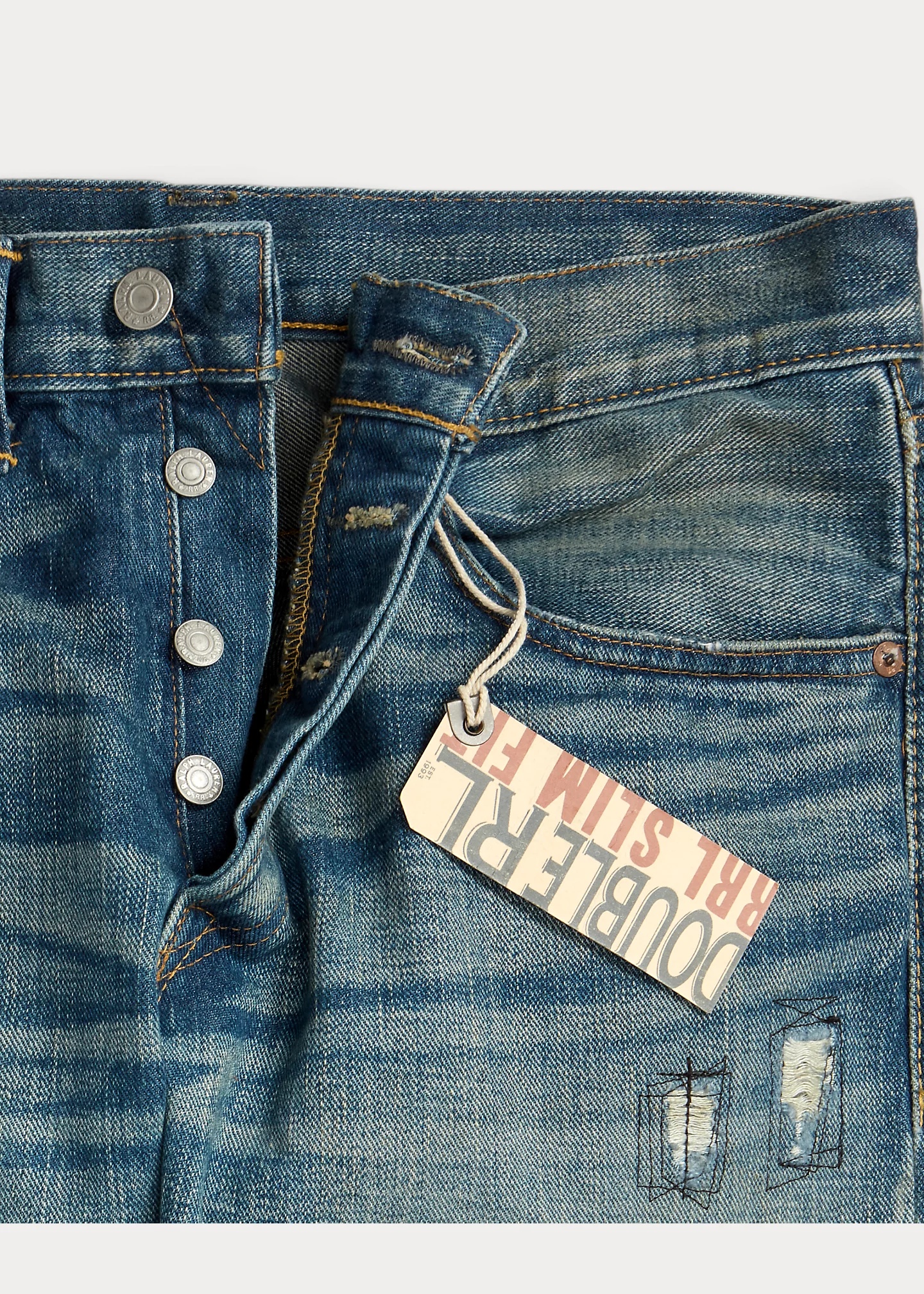 Slim Fit Ridgway Selvedge Jean - 3