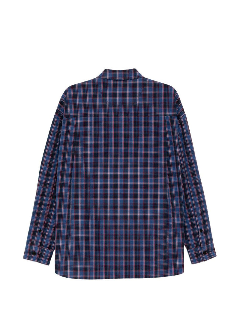 JUUN.J plaid seersucker shirt outlook