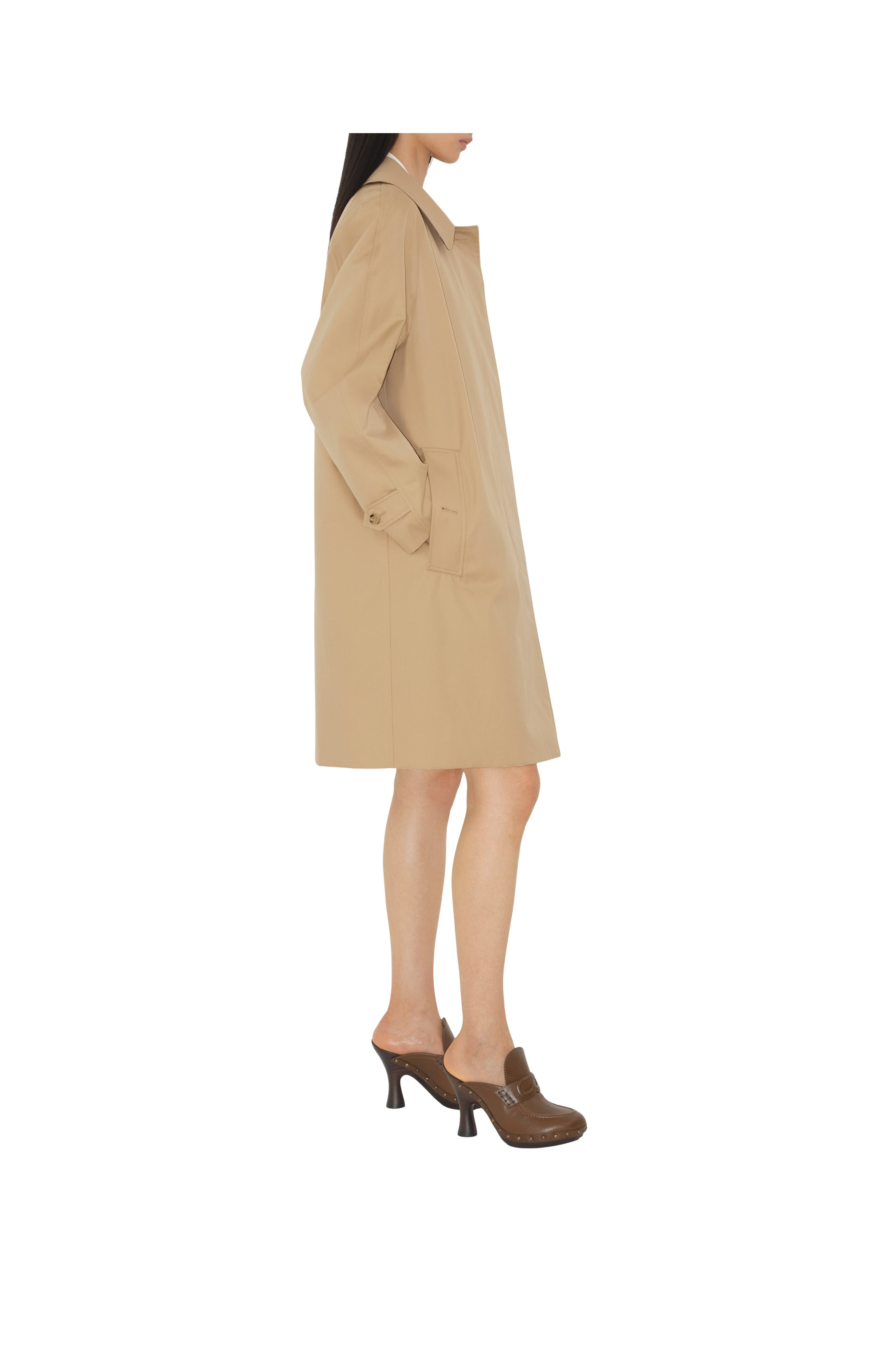 burberry Mid-length Camden Heritage Car Coat in Honey at Nordstrom - 4