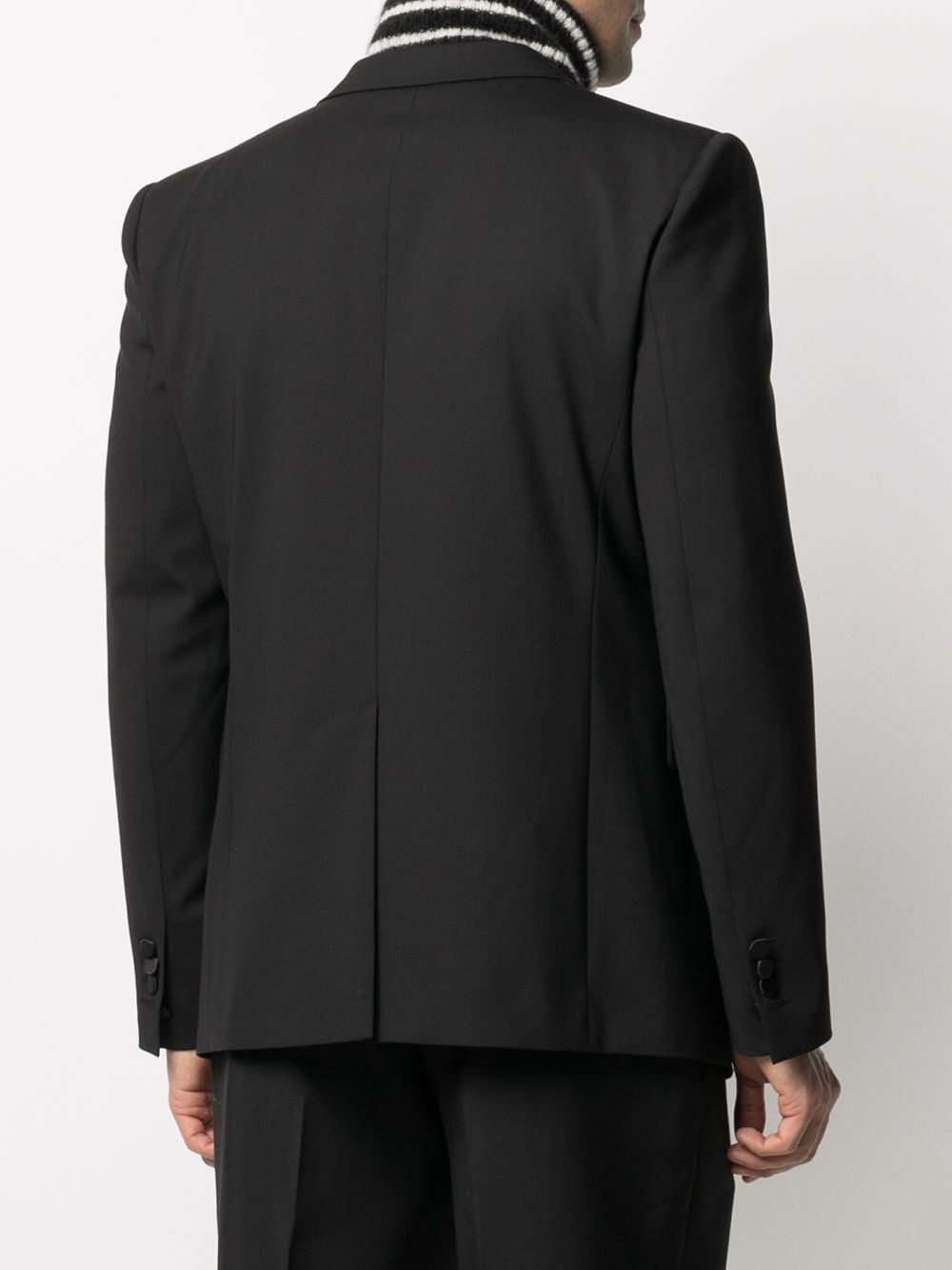 notched lapel dinner jacket - 4