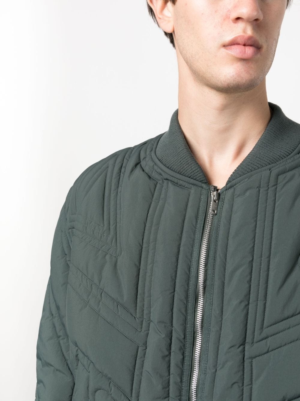quilted bomber jacket - 5