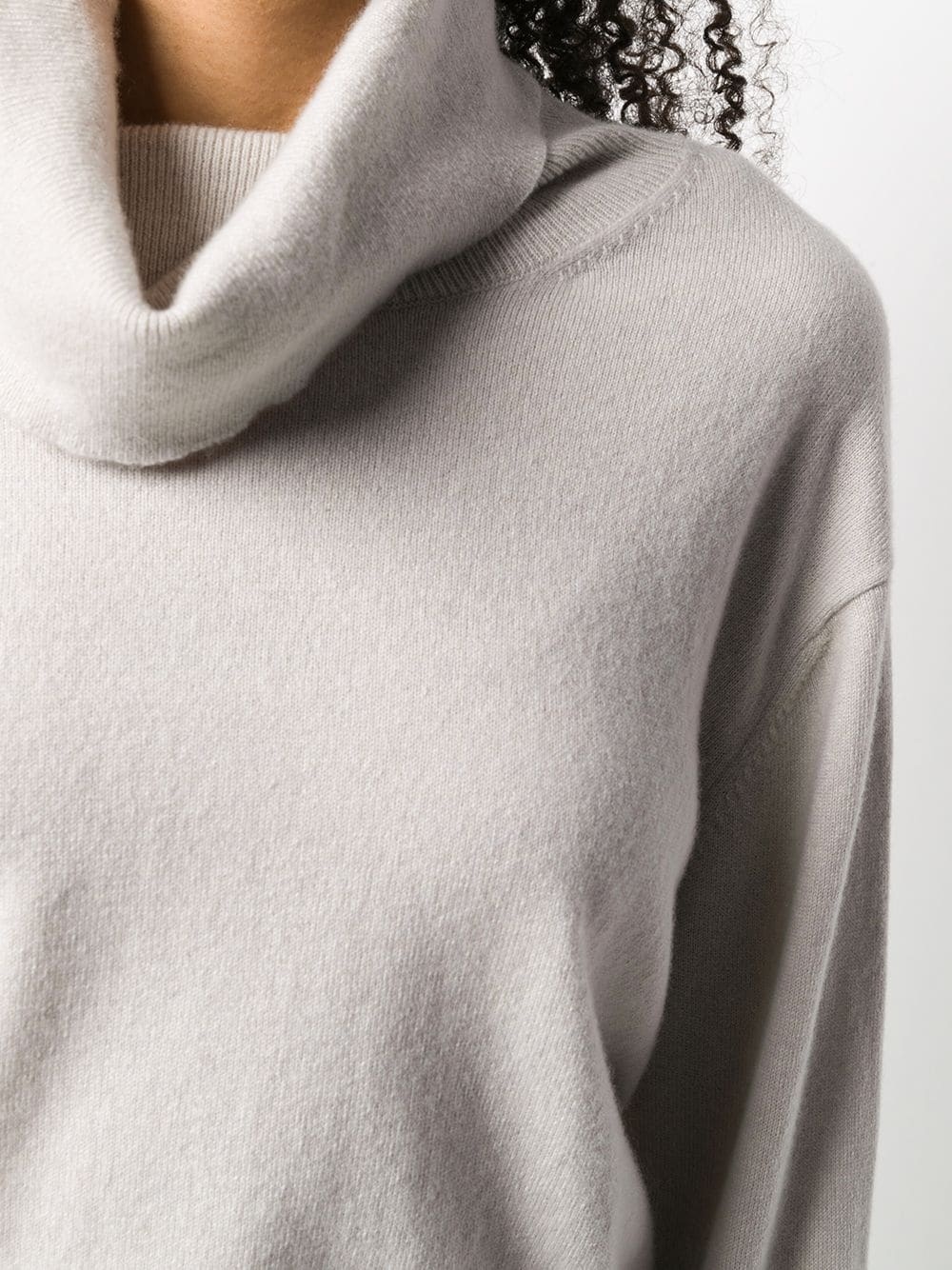 cashmere roll-neck jumper - 5