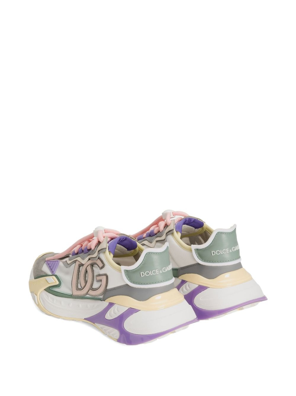 logo-patch chunky sneakers - 4