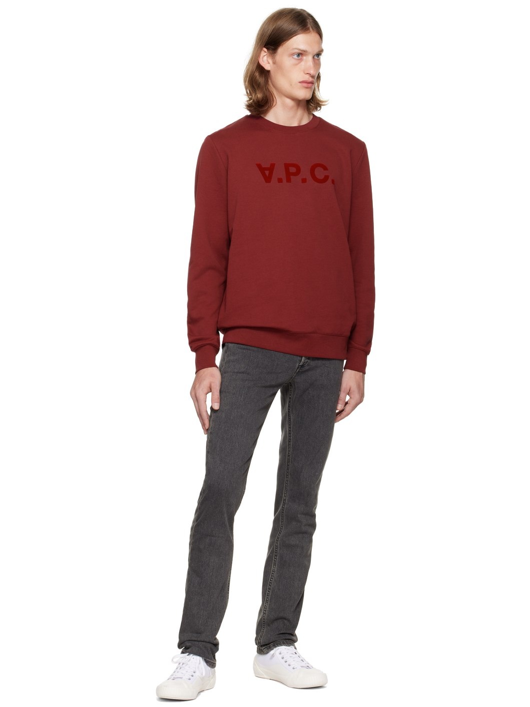 Burgundy VPC Sweatshirt - 4