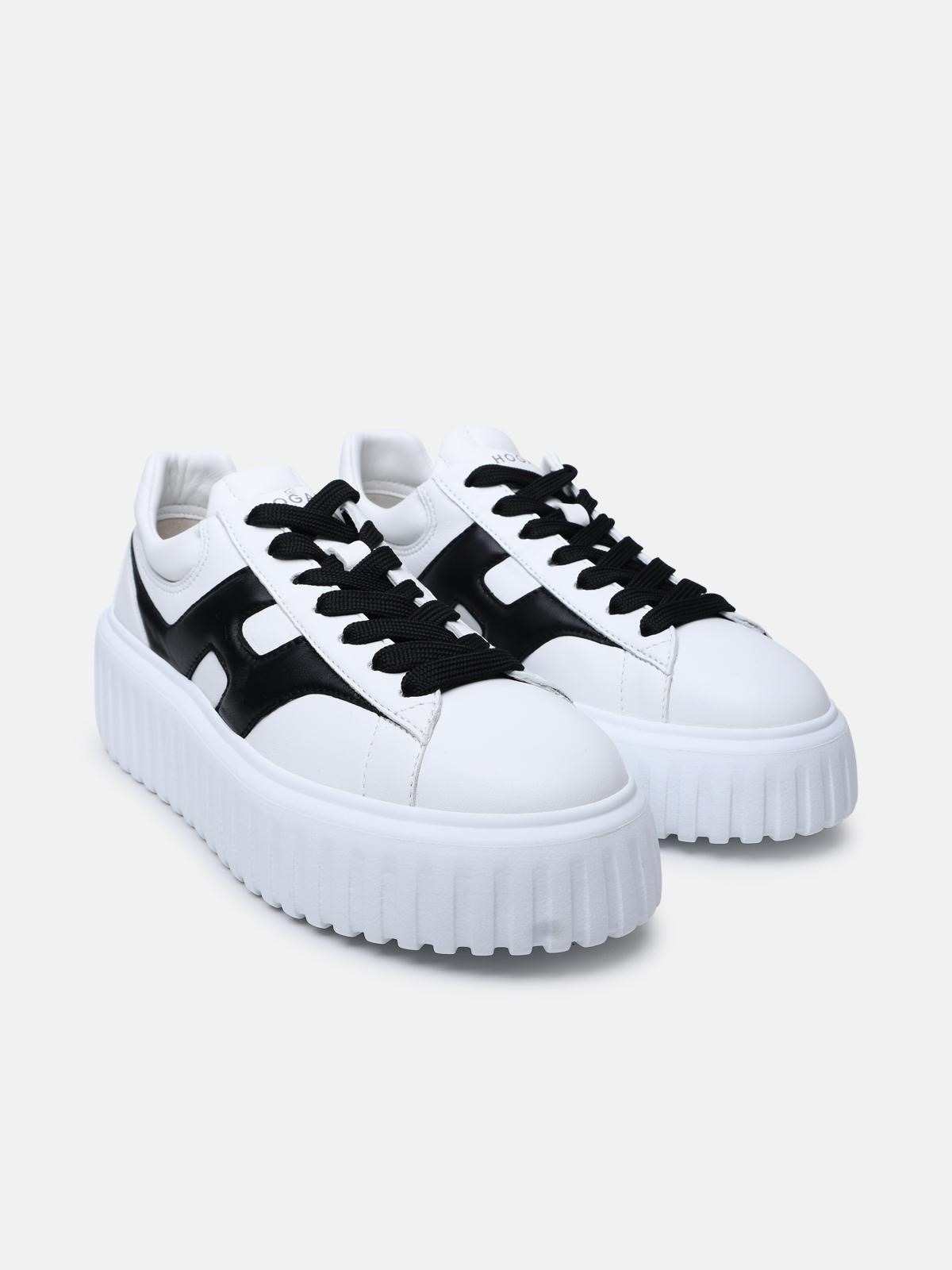 WHITE LEATHER SNEAKERS - 2