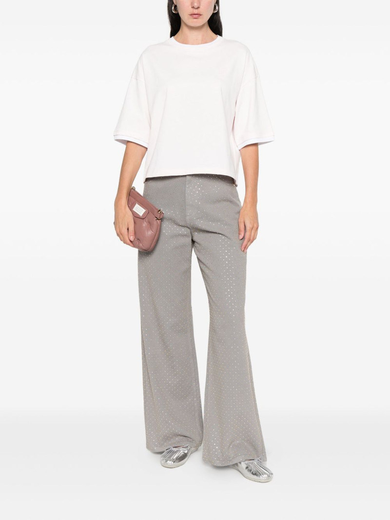 Sandro logo-embroidered T-shirt outlook