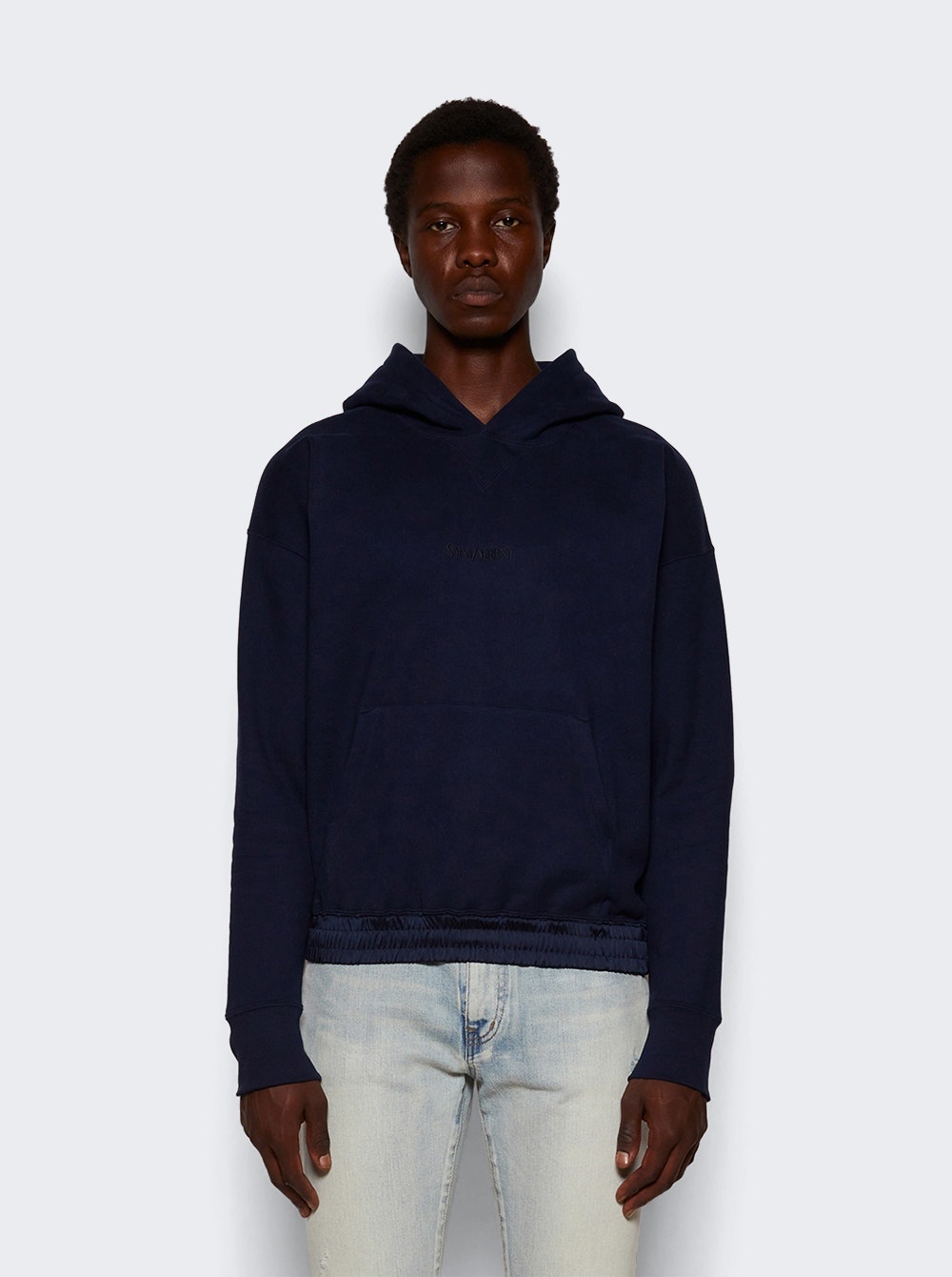 Fleece Hoodie Marine - 3