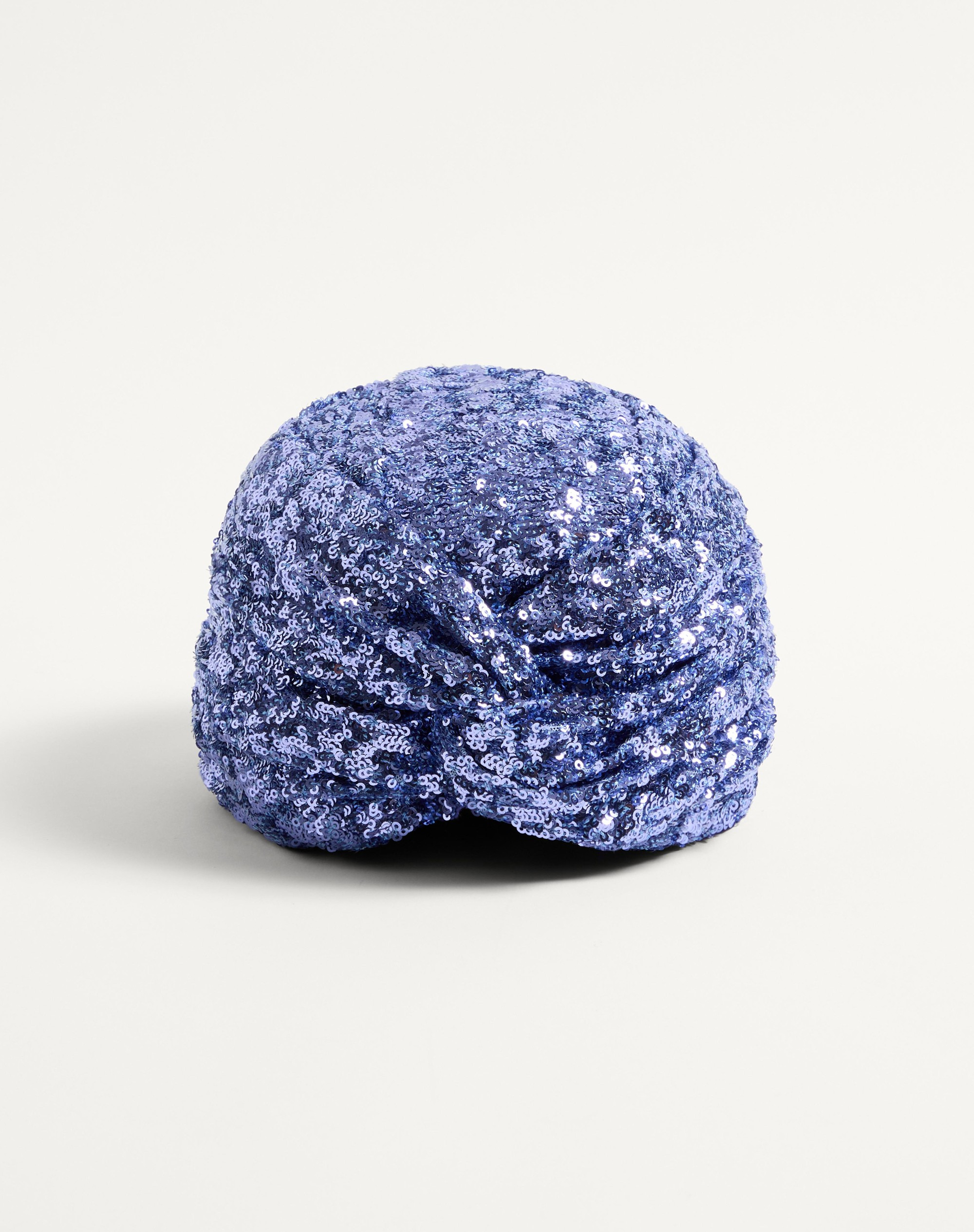 ESCAPE SEQUINED TURBAN - 1