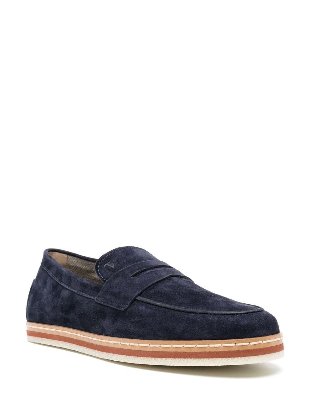 suede slip-on loafers - 2