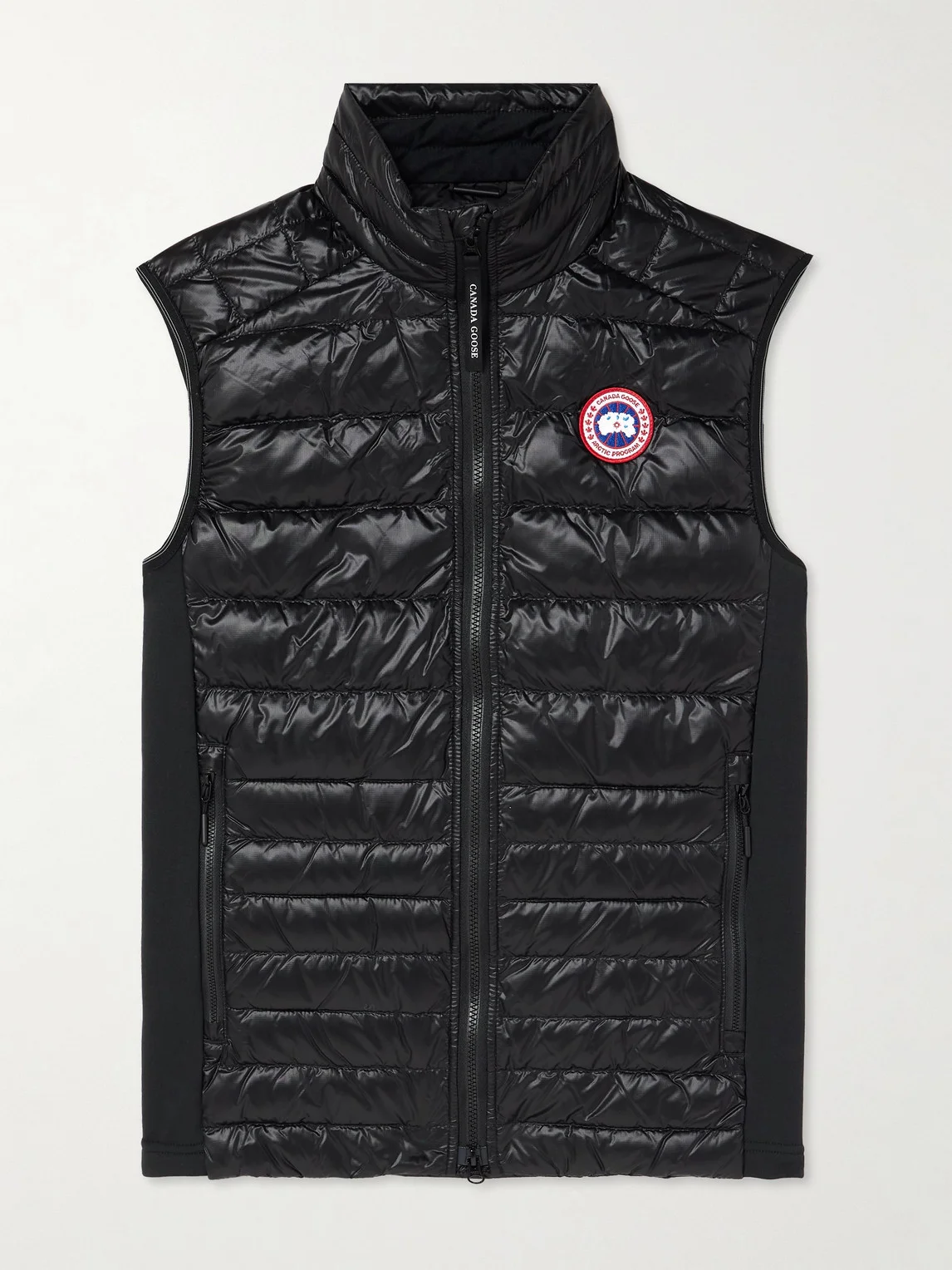 Hybdridge Lite Quilted Recycled-Ripstop and Stretch-Jersey Down Gilet - 1