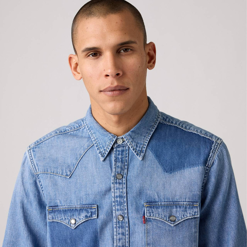 CLASSIC STANDARD FIT WESTERN SHIRT 5