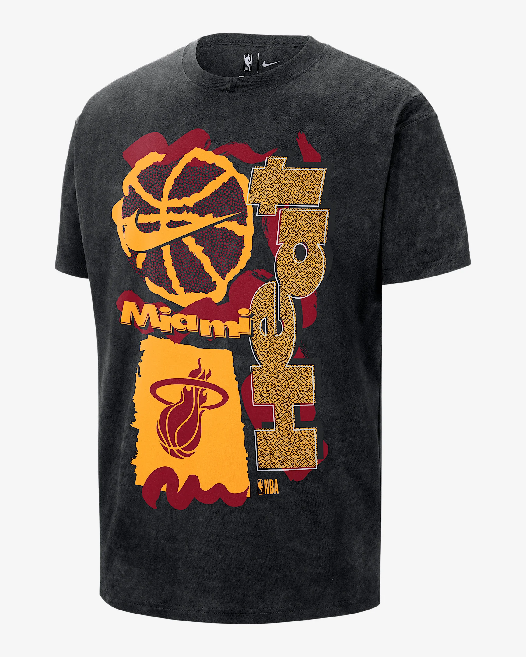 Miami Heat Courtside Men's Nike NBA Max90 T-Shirt - 1