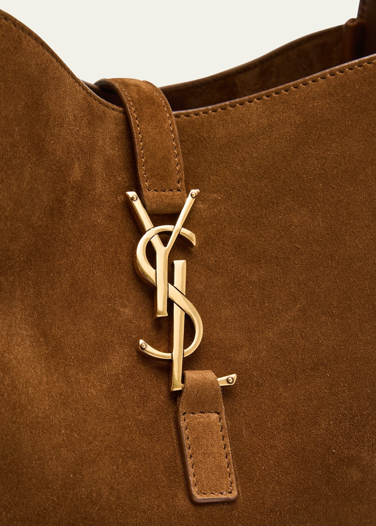 Le 5 A 7 Small Suede Hobo Shoulder Bag - 5
