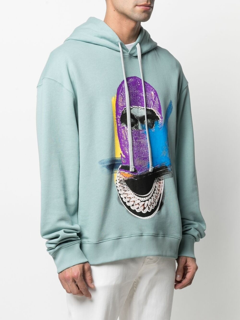 graphic-print hoodie - 3