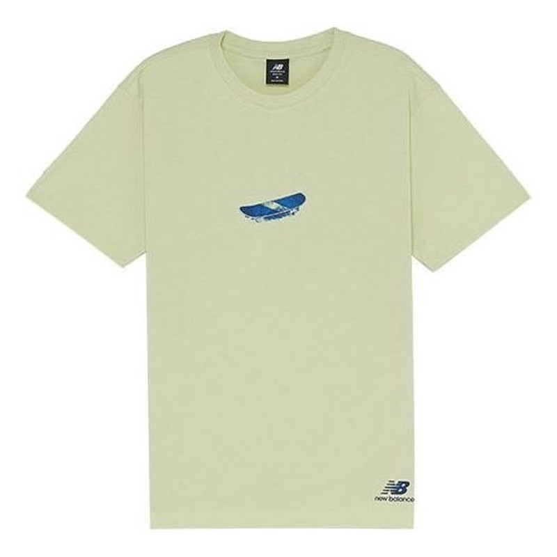 새로운 균형 x ANB 스포츠 티 '녹색' AMT22376-CIW - 1