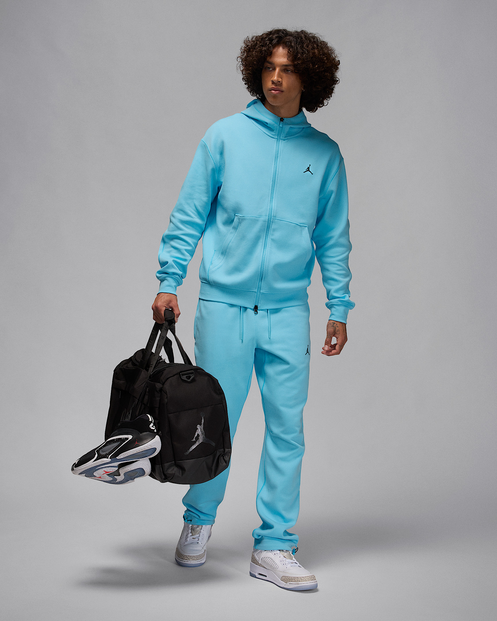 Jordan Sport Hoop Fleece Men's Dri-FIT Full-Zip Hoodie - 7