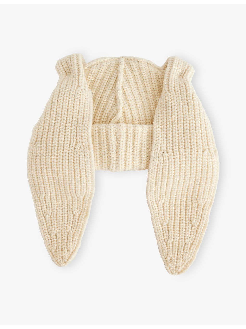 Rabbit Logo-Patch Knitted Beanie - 3