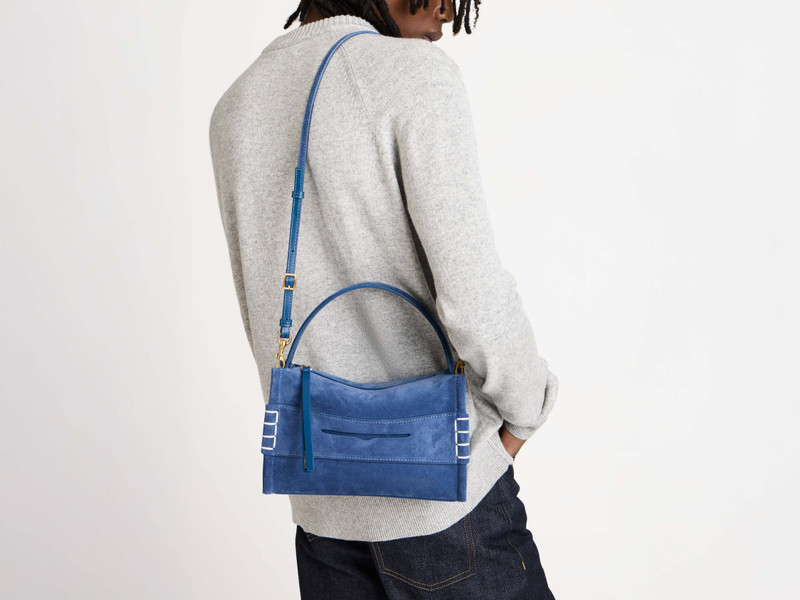 JW Anderson SMALL LOAFER BAG IN MID BLUE outlook