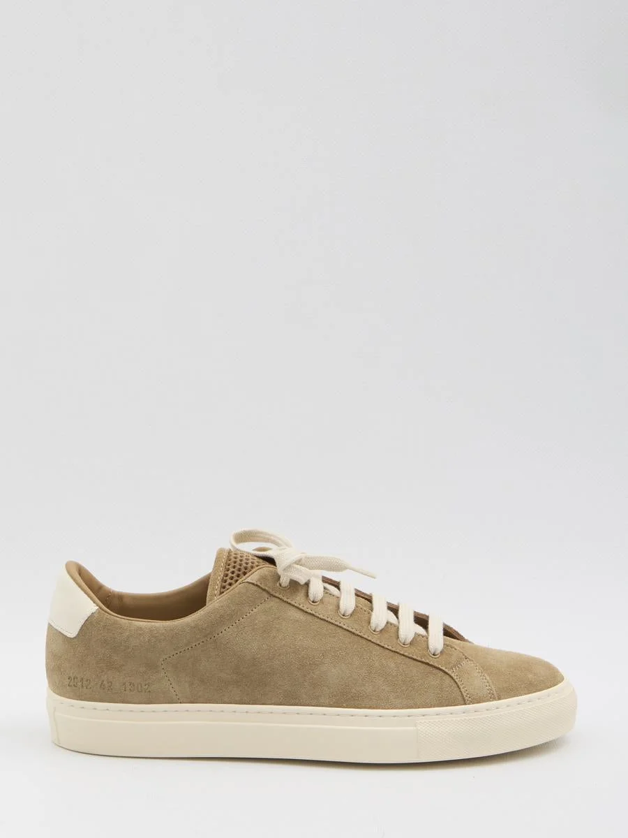 Common Projects Retro Vintage Sneakers In Suede - 1