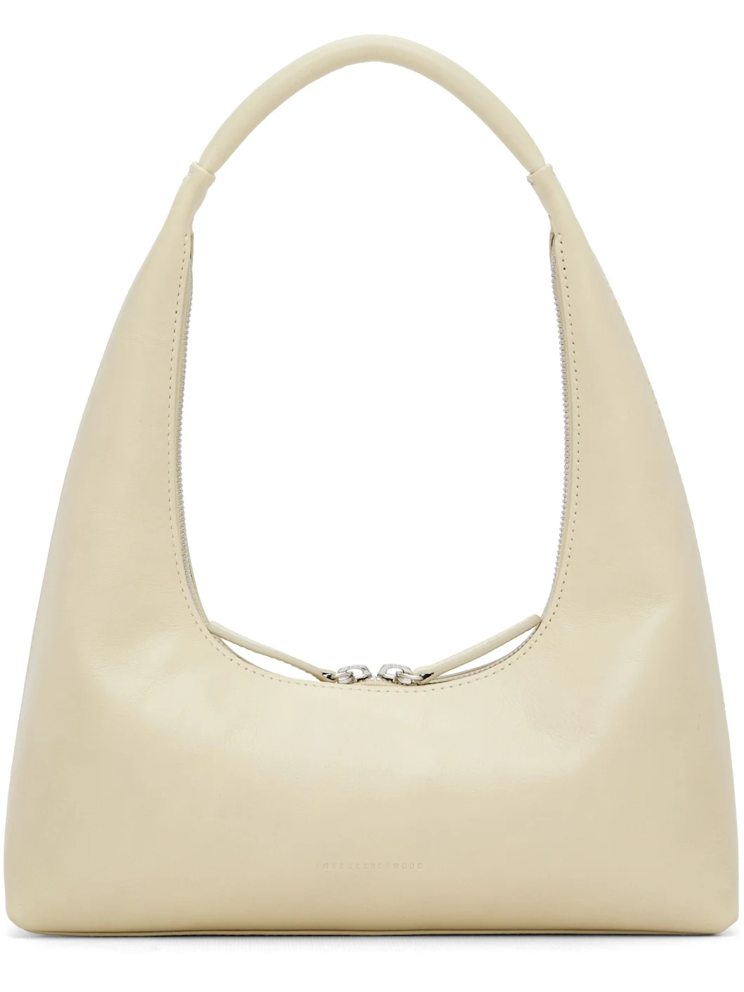 Off-White Leather Shoulder Bag - 1