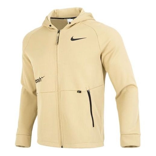 Nike Pro Therma-FIT Jacket 'Light yellow' FB1912-718 - 1