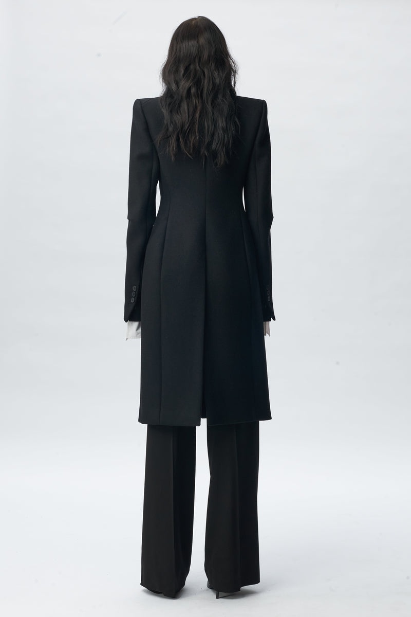 Nomie Fitted Tailored Coat - 3