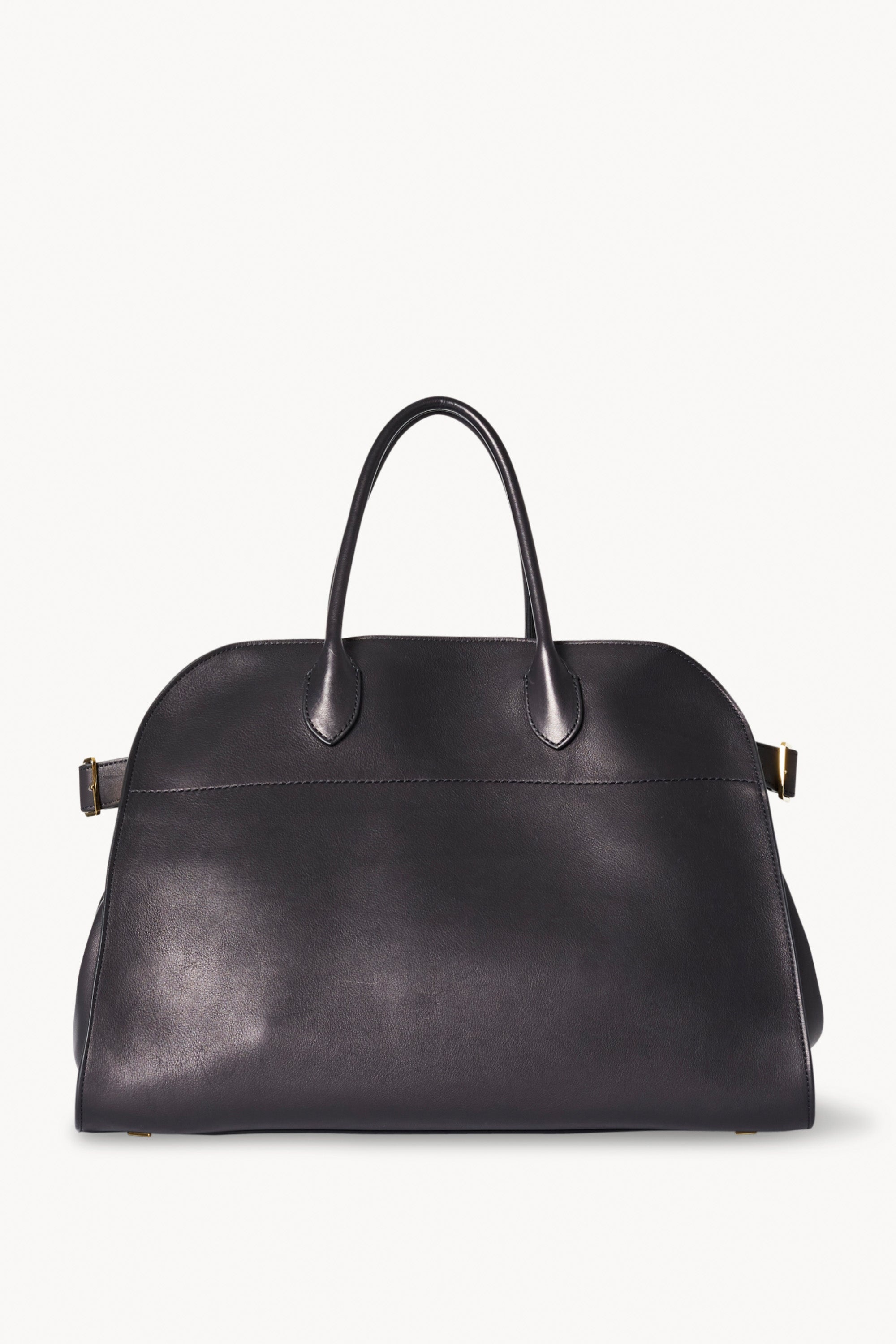 The Row Soft Margaux 17 Bag in Leather | REVERSIBLE