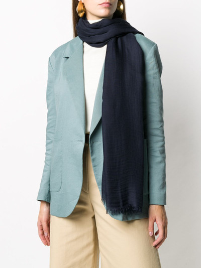 Faliero Sarti frayed-hem scarf outlook