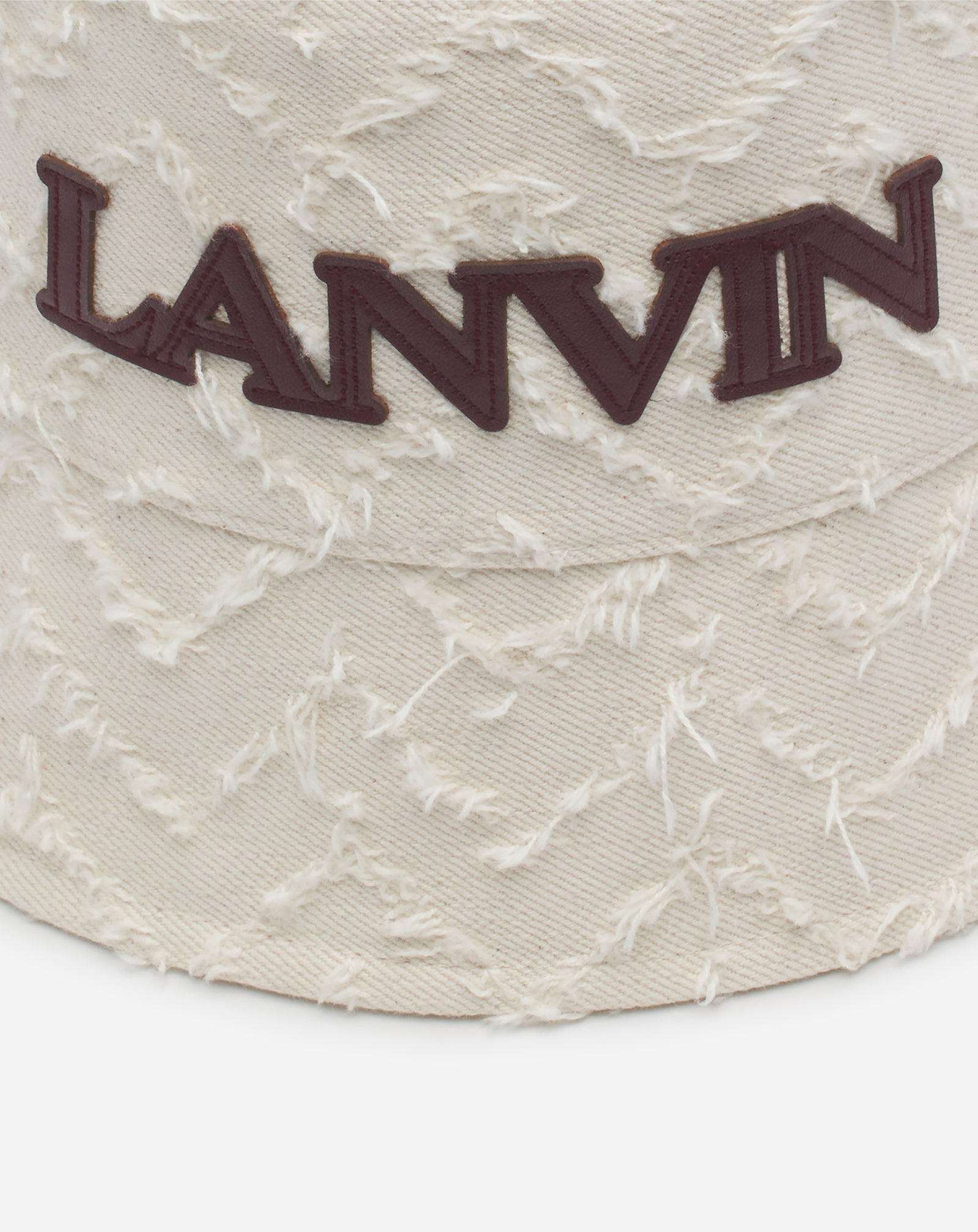 HERRINGBONE MOTIF LANVIN BUCKET HAT - 4