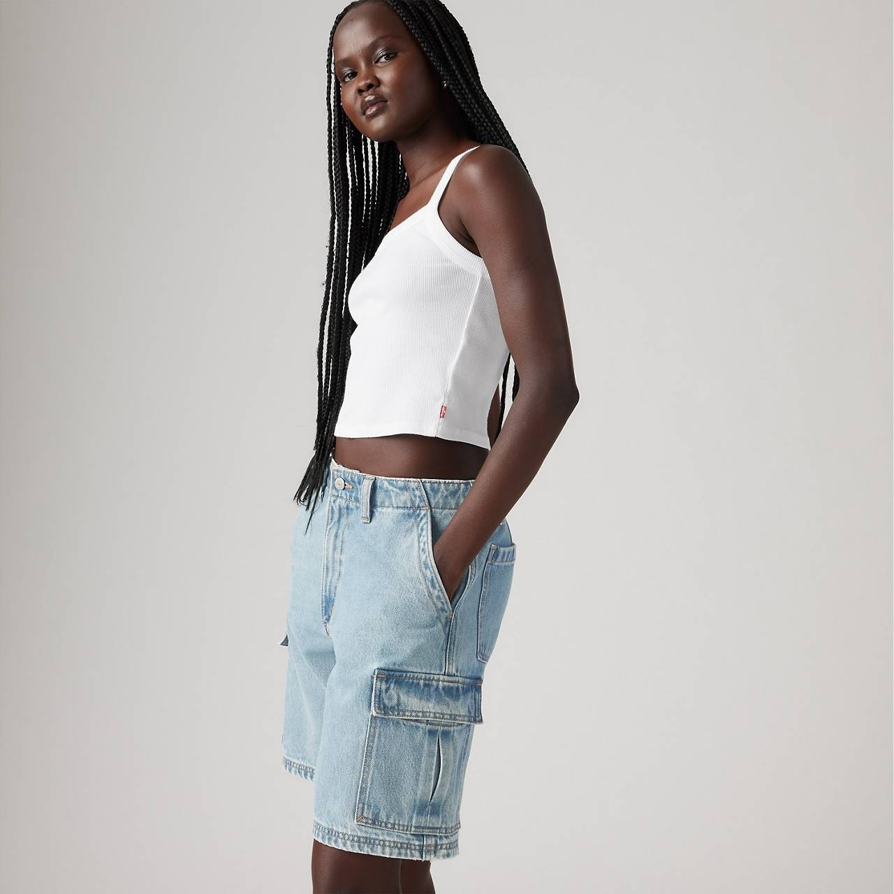 BAGGY CARGO WOMEN'S SHORTS - 6
