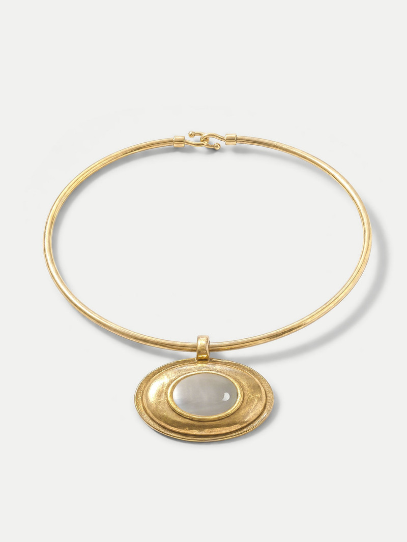 CAT’S EYE COLLAR NECKLACE 3