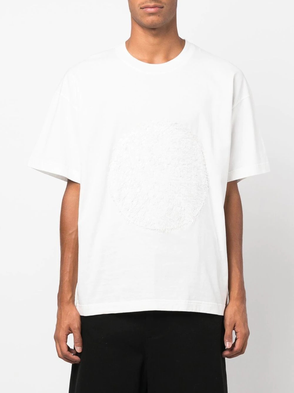 crew neck short-sleeved T-shirt - 2