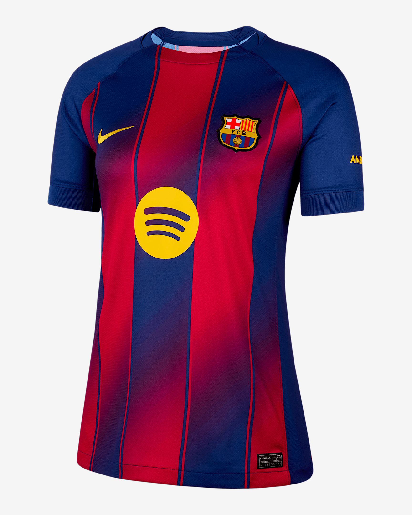 Robert Lewandowski Barcelona 2025/26 Stadium Home Women's Nike Dri-FIT Soccer Jersey - 1