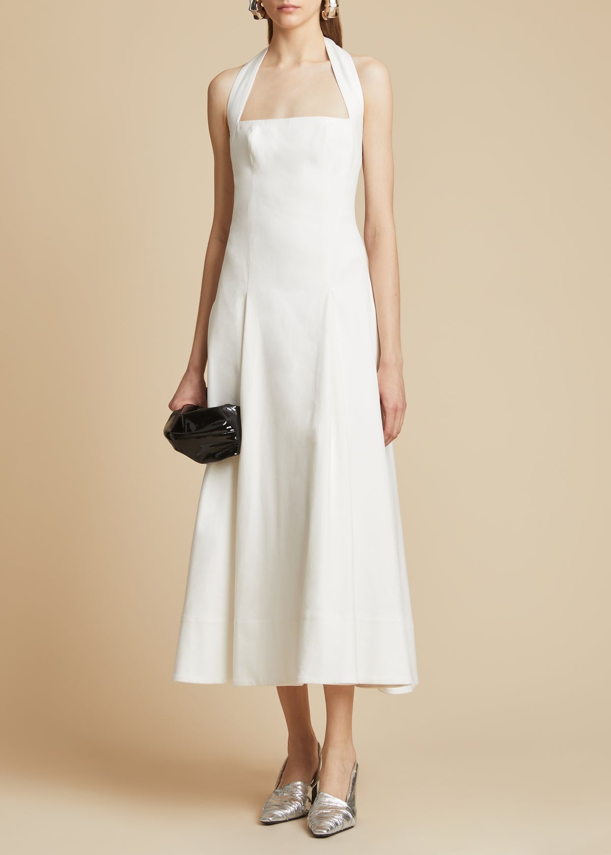 The Lalita Dress in White - 1