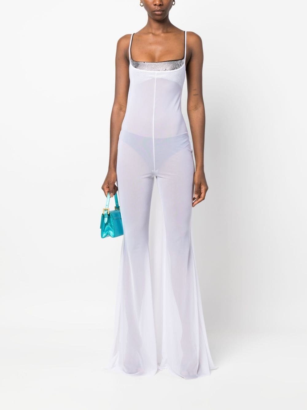 wide-leg jumpsuit - 2