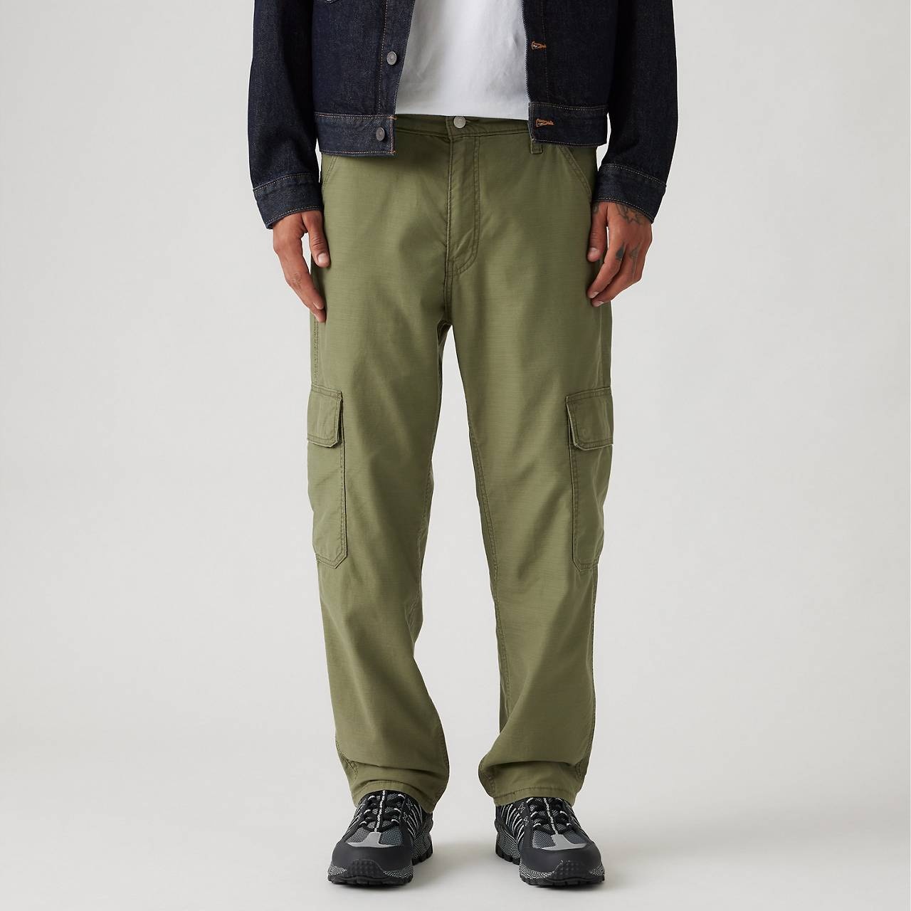 568™ LOOSE STRAIGHT CARGO TWILL MEN'S PANTS - 4