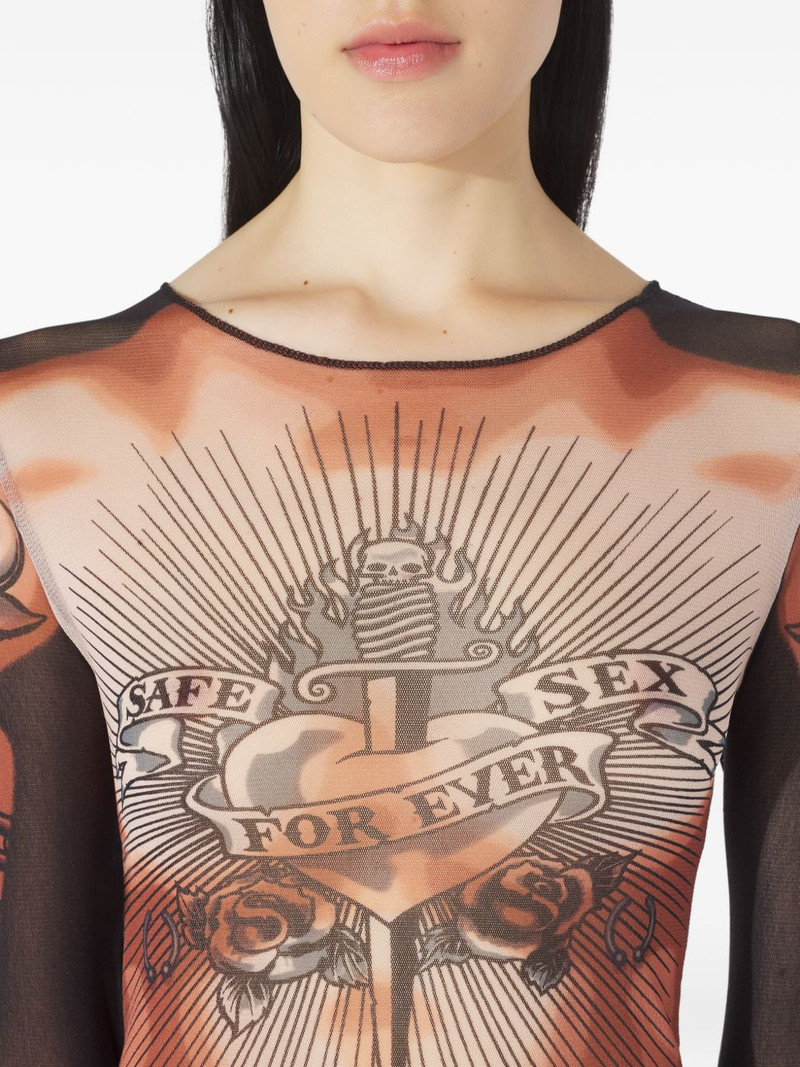 The Safe Sex Tattoo long-sleeves top 5