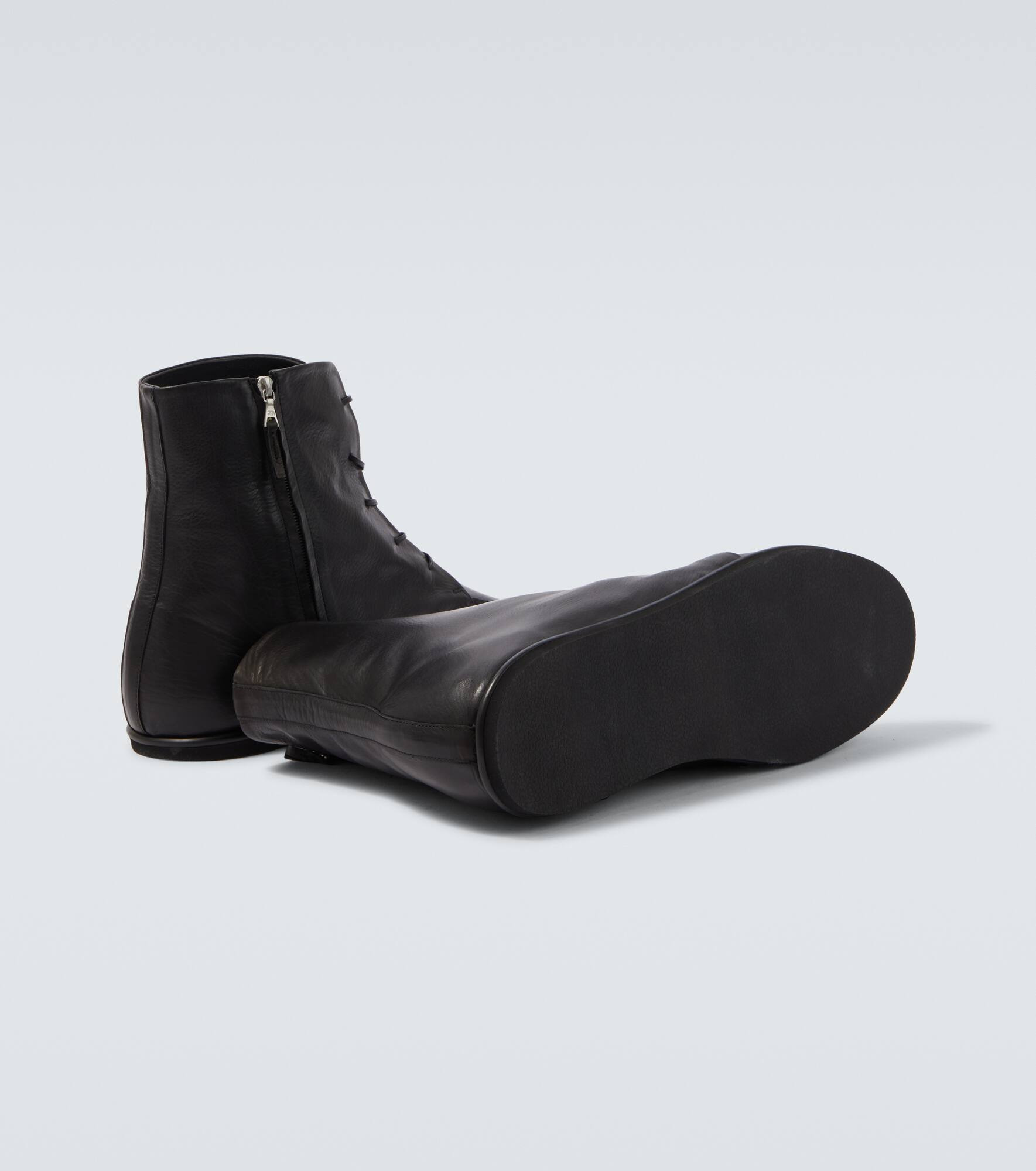 Leather Derby boots - 7