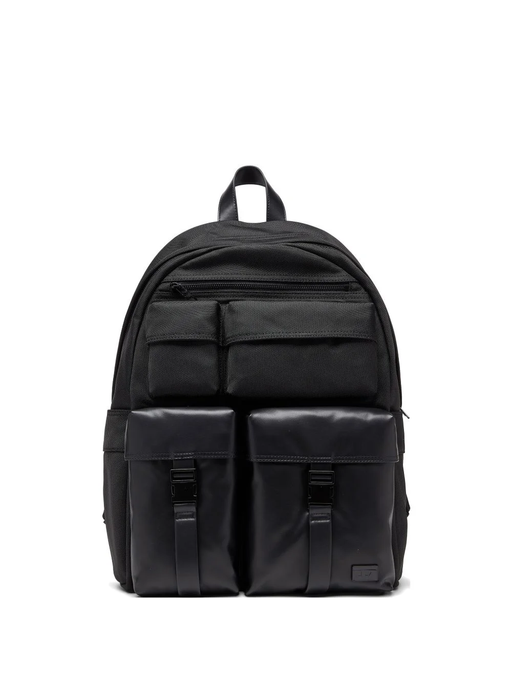 multi-pocket buckle-fastening backpack - 1