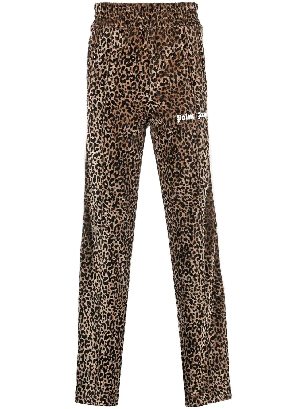 leopard-print track pants - 1