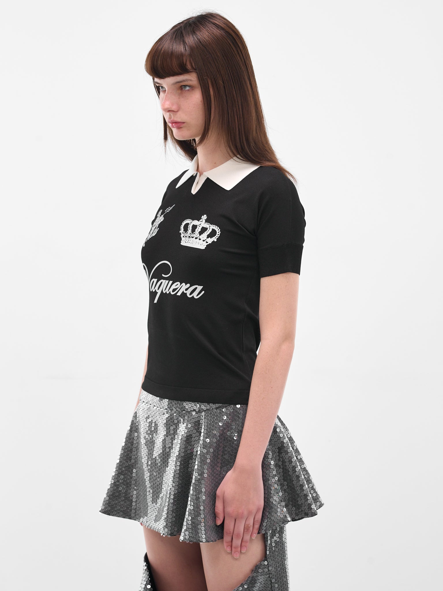Logo Graphic Contrast Polo Shirt - 2