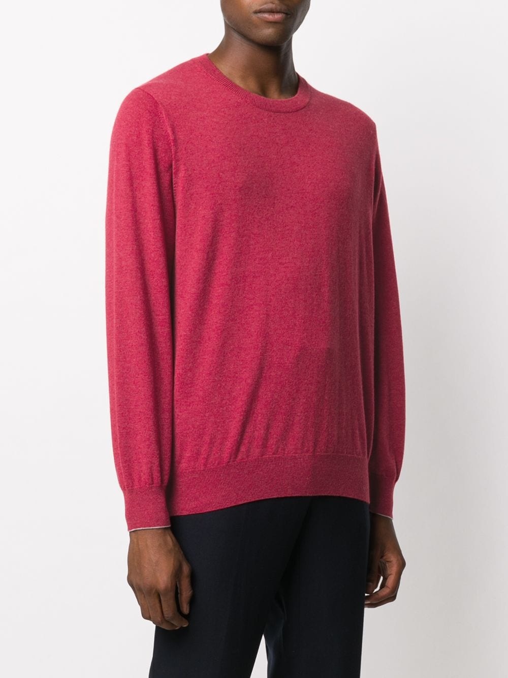 crewneck cashmere jumper - 5