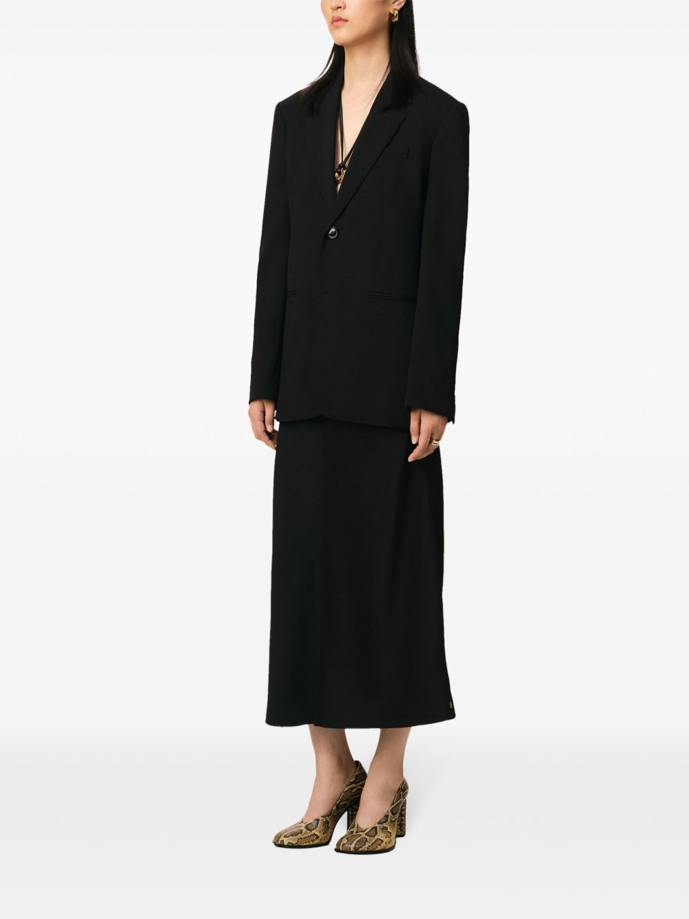 semi-lined blazer - 3
