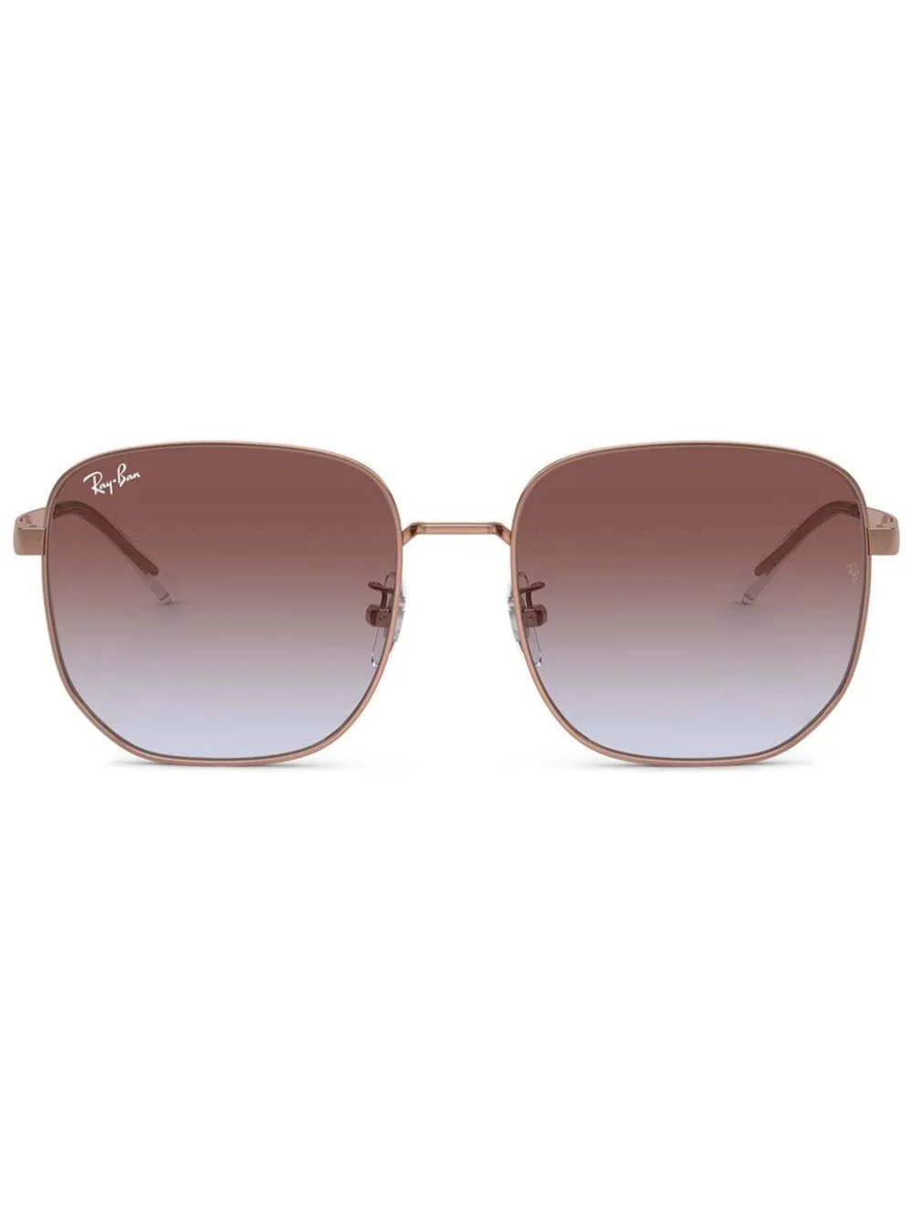 geometric-frame sunglasses - 1