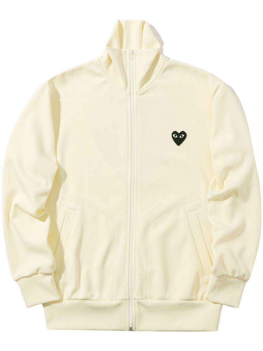 heart logo track jacket - 1